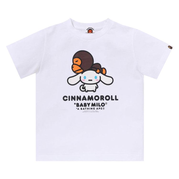 Buy BAPE x Cinnamoroll Baby Milo Tee 'White' - 2K73 110 914 WHITE