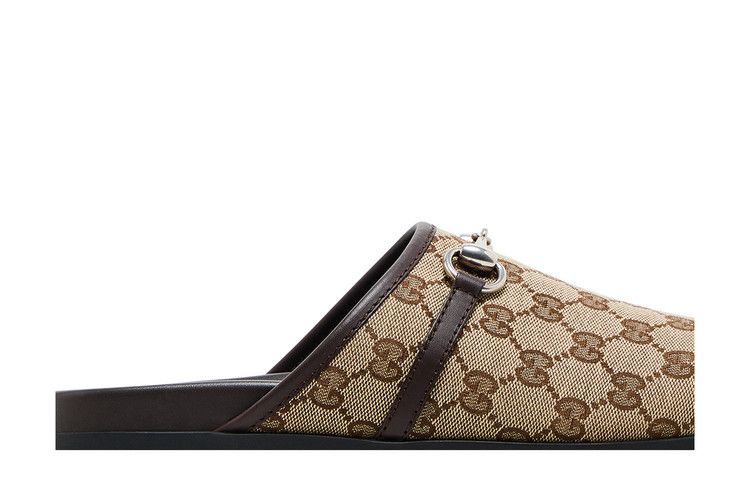Buy Gucci Mule 'Horsebit - Beige Ebony' - 786486 FADFO 9744