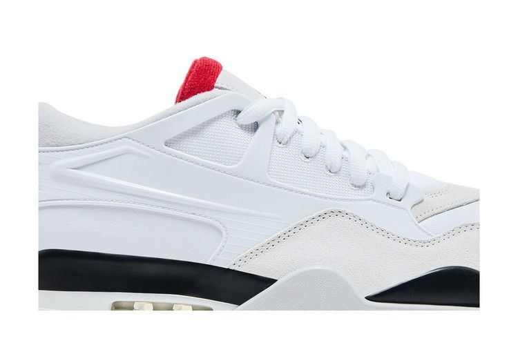 Jordan 4 RM White Fire Red — foto 3