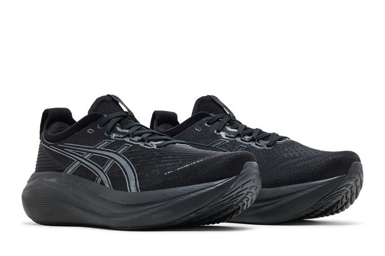 Asics Gel Nimbus 27 Wide Black Graphite Grey