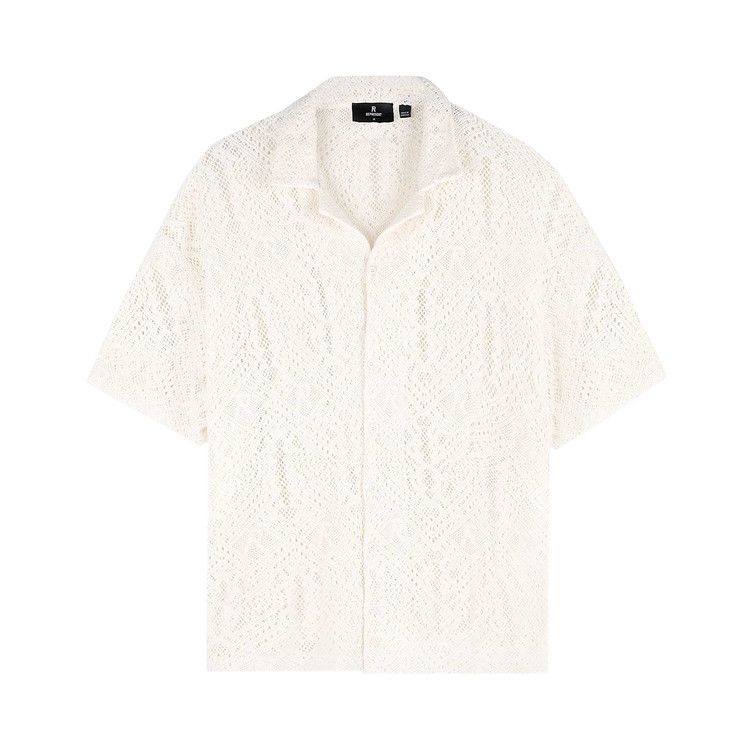 Represent Clo All Over Crochet Shirt 'Off White' — foto 2