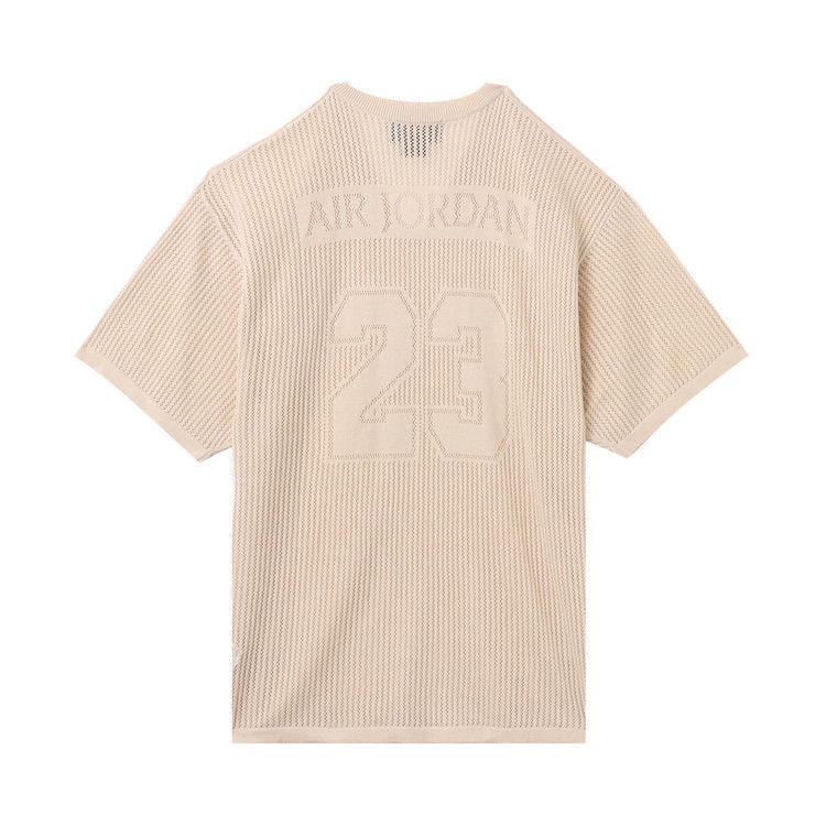 カットソー(長袖/七分) LEINWANDE/Pleats Jersey Top/Beige PrimeLift_Graphic_Tee_Beige_JX