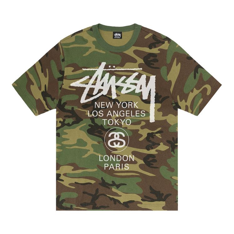 Stussy World Tour Tee 'camo'
