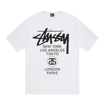 stussy★Tシャツ３点セット Buy Stussy World Tour Tee 'White' - 3903860 WHIT | GOAT