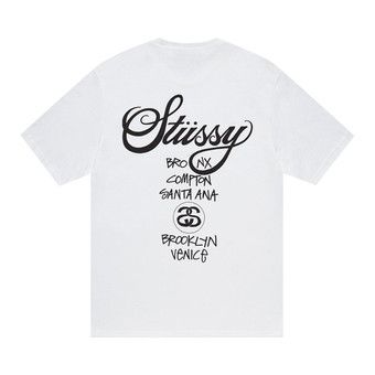 ◆正規品◆STUSSY WORLD TOUR T-SHIRT◆関税込◆人気商品◆ ☆関税込☆STUSSY☆Stussy World Tour T-Shirt☆Tシャツ