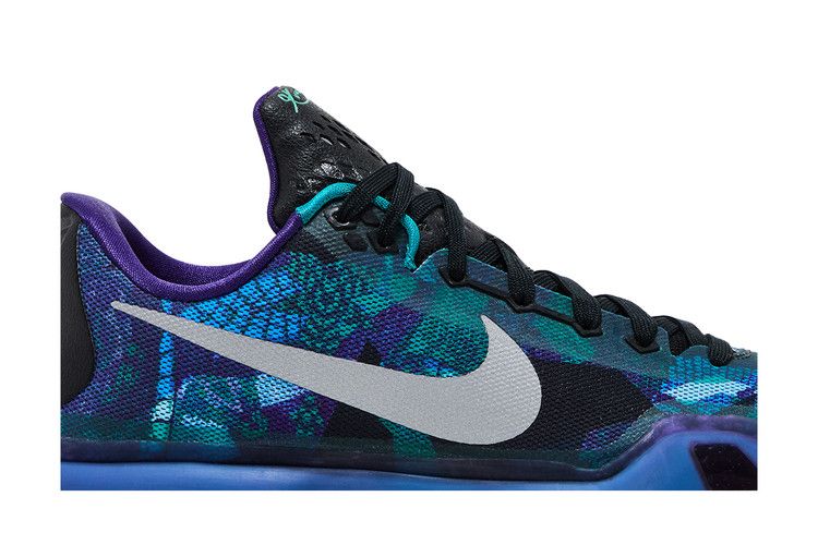Nike Kobe 10 X Low Emerald City Green Shock-Deep Royal Blue