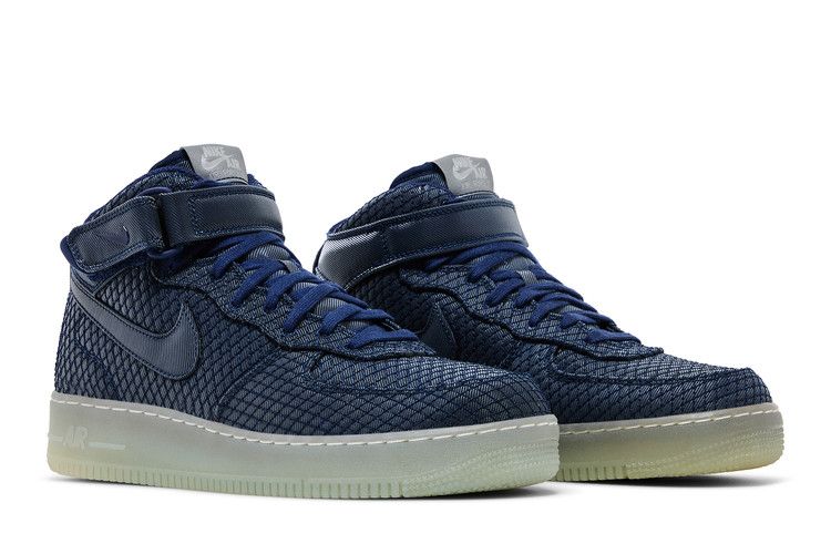 Buy Air Force 1 '07 Mid LV8 'Binary Blue' - 804609 401 | GOAT
