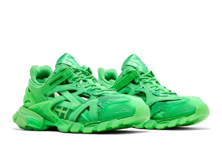 Balenciaga Track.2 Sneaker Clear Sole - Green