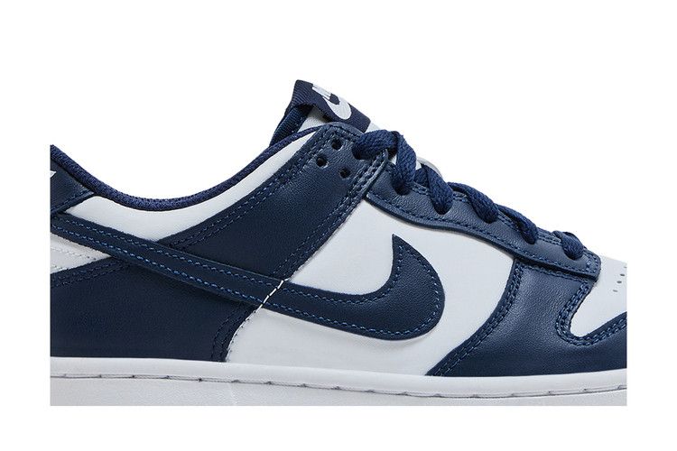 Nike Dunk Low White Midnight Navy — foto 3