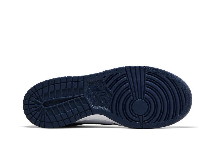 Nike Dunk Low White Midnight Navy — foto 5