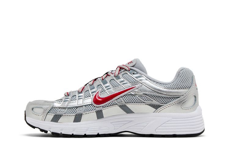 Nike P-6000 Metalic Silver Cool Red (GS) — foto 4