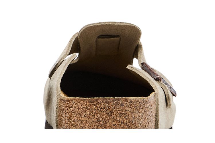 Birkenstock Boston Suede Leather Taupe
