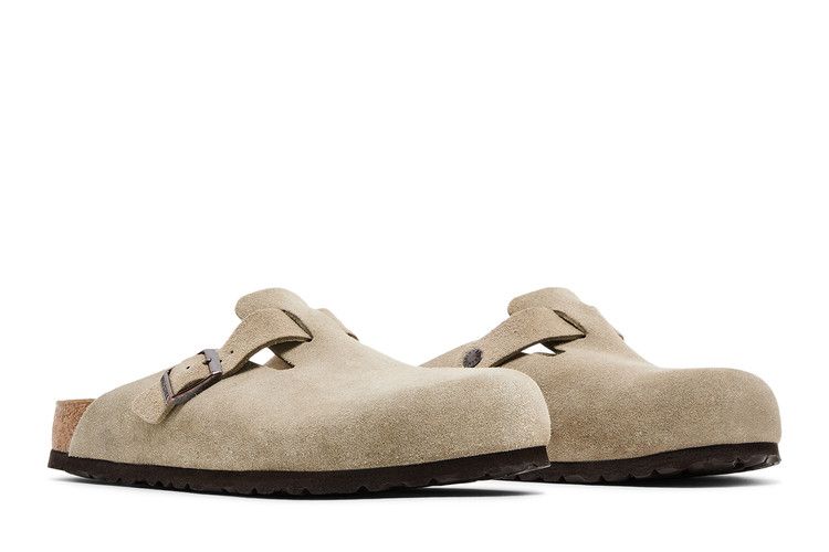 Birkenstock Boston Suede Leather Taupe