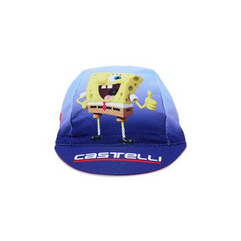 Supreme SpongeBob Castelli Cycling Cap 青 Supreme SpongeBob SquarePants Castelli Cycling Cap Blue