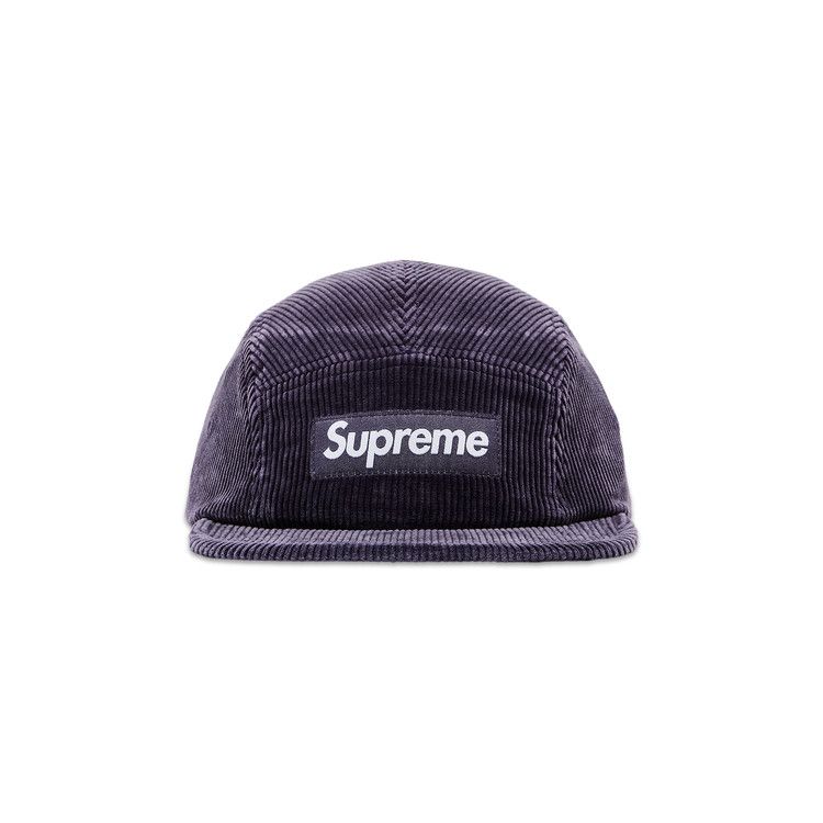 Buy Supreme Corduroy Camp Cap 'Navy' - SS25H82 NAVY | GOAT