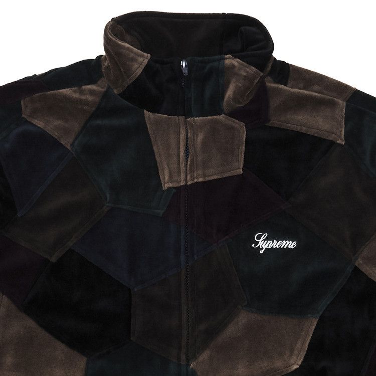 Patchwork Velour Track Jacket - Shop - Supreme