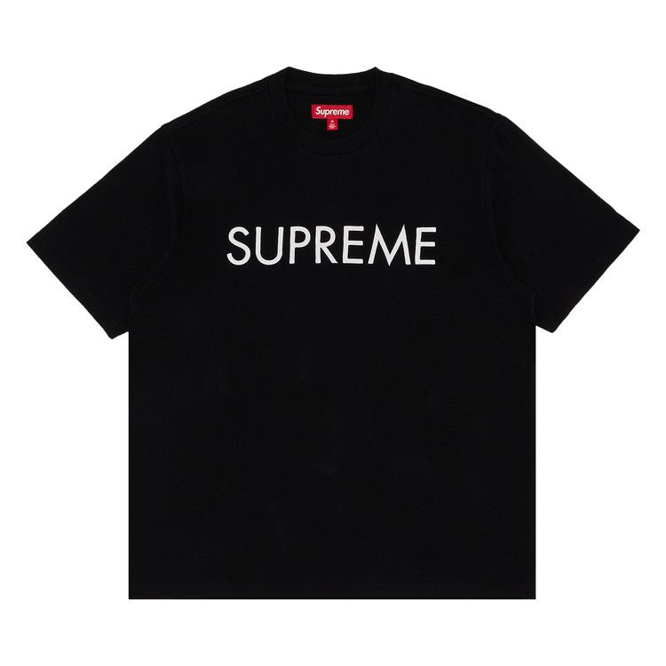 Supreme Capital Short-Sleeve Top 'black'