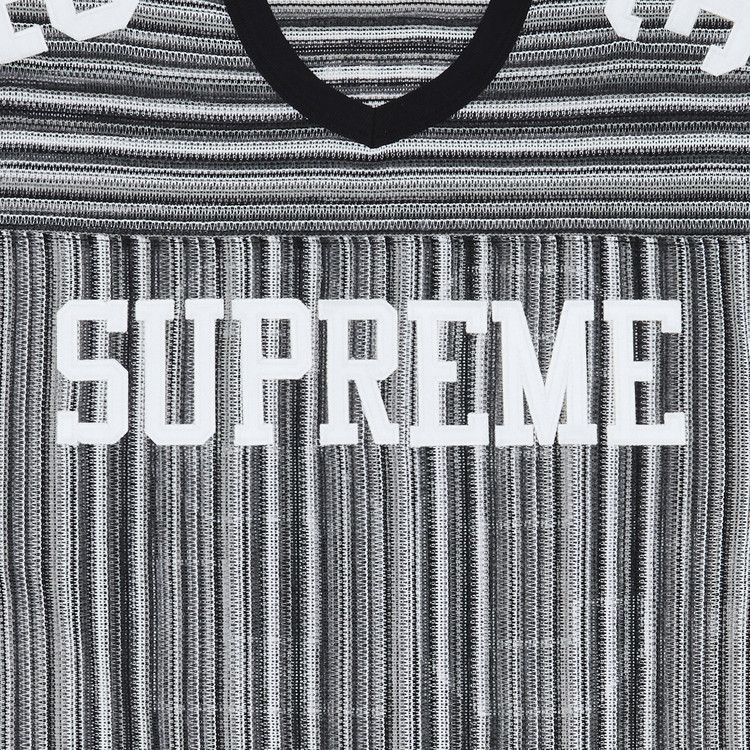 Buy Supreme Open Knit Football Top 'Black' - SS25KN79 BLACK