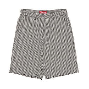 パンツ Supreme Work Short25SS White Houndstooth Supreme Work Pant (SS25) - $128
