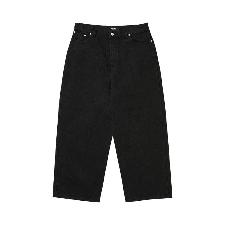 スケートボード Palace p100 super baggy 32inc indigo Buy Palace P100 Super Baggy Jean 'Black' - P28T037 | GOAT