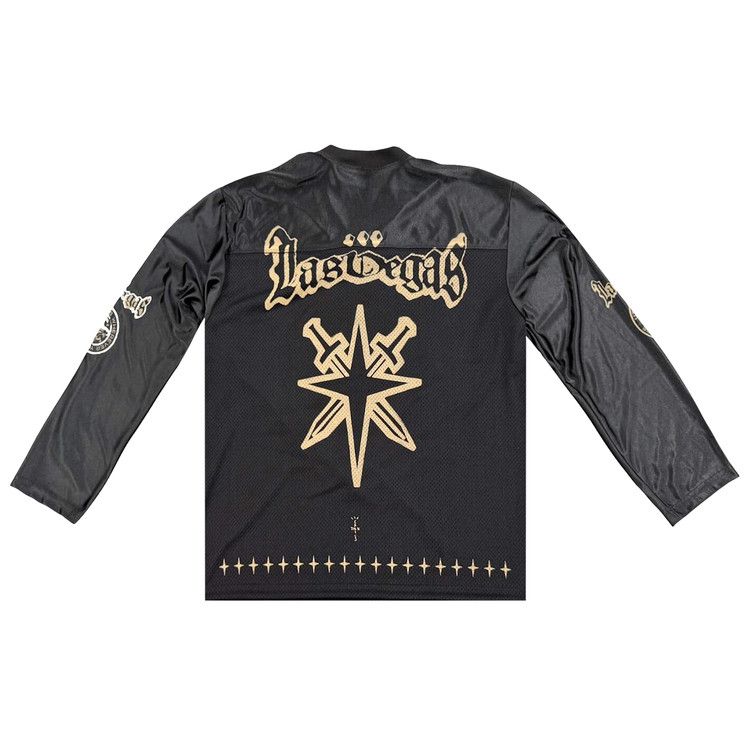 Cactus Jack By Travis Scott X Nhl X Las Vegas Knights Jersey 'black'