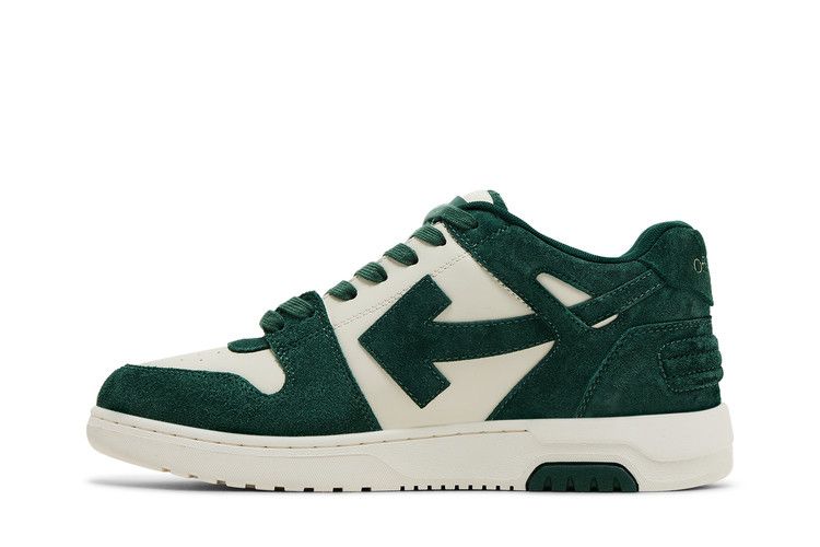 Buy Off-White Out of Office 'Jet Green Ecru' - OMIA189S25LEA007