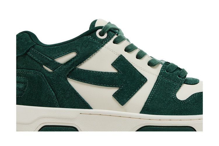 スニーカー OFF WHITE Men Sneakers OMIA244S25LEA002373A GREEN Buy Off-White Out of Office 'Jet Green Ecru