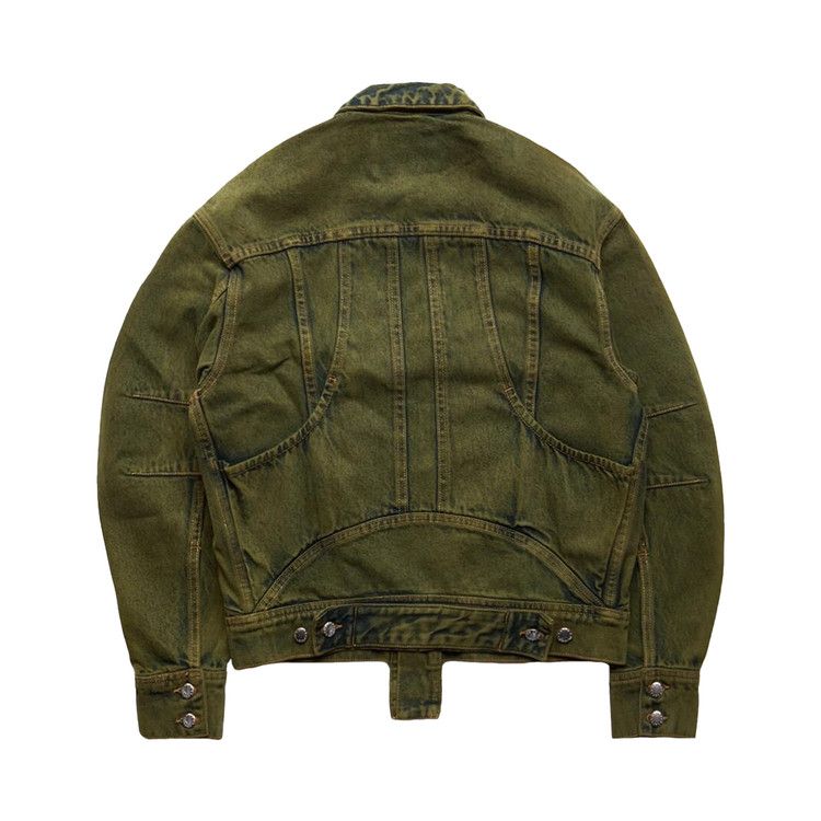 【最終値下げ】REW THE BASIC JKT 24-25 LATTE Buy Eckhaus Latta Boreal El Redux Denim Jacket 'Green