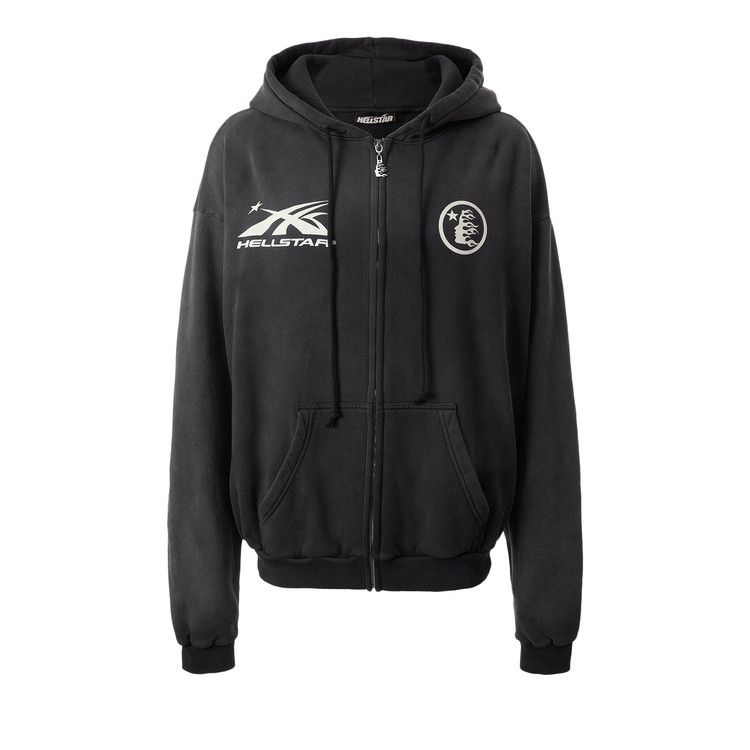 Hellstar Hs Logo Zip-Up Black