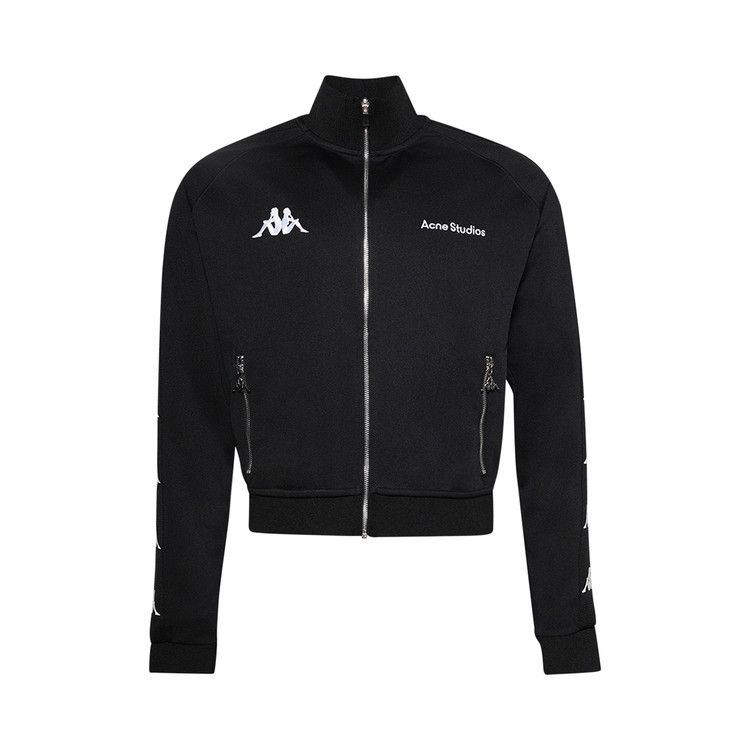 Buy Acne Studios x Kappa Zipper Sweater 'Black' - CI0196 GOAT BLAC