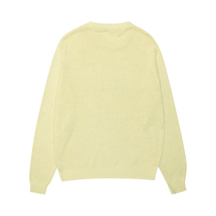 Stussy Surf Team Sweater Faded Lime
