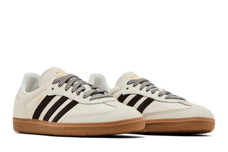 Adidas Wmns Samba OG 'off White Dark Brown'