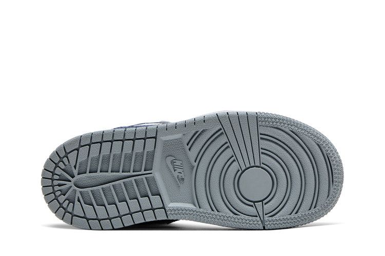 Air Jordan 1 Mid Td Wolf Grey Midnight Navy