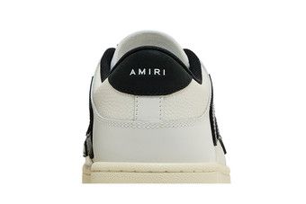 Buy Amiri Skel Top Low 'White Black' 2024 - AMFOSR1047 111