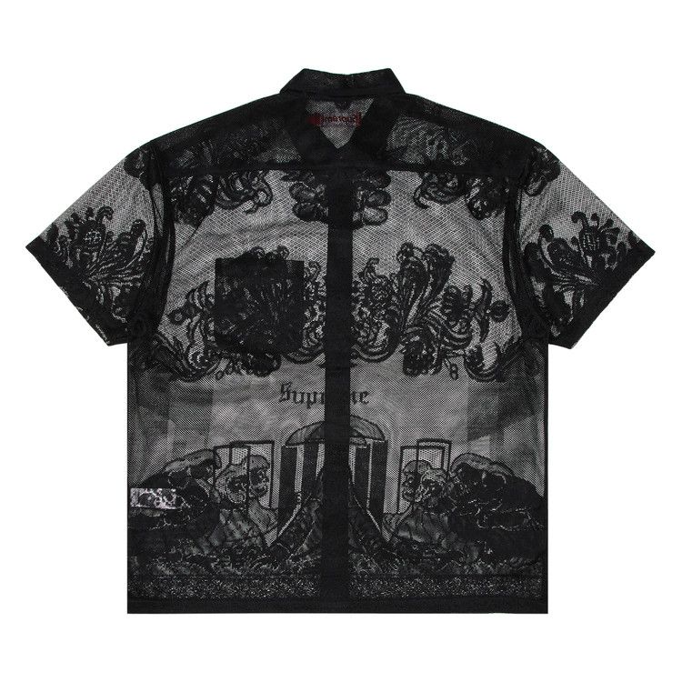 トップス Supreme Last Supper Lace S/S Shirt White Buy Supreme Last Supper Lace Short-Sleeve Shirt 'White