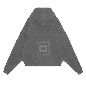 Buy Cav Empt Overdye Wide Rib Cut Zip Hoodie 'Charcoal