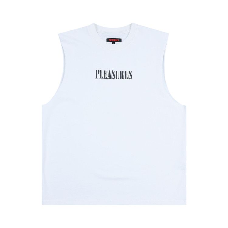Pleasures Onyx Sleeveless Shirt 'white'