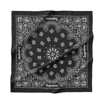 Supreme Bandana Silk S/S Shirt ブラック M Supreme Bandana Silk S/S Shirt 