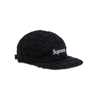 帽子 Supreme Frayed Croc Denim Camp Cap Supreme Frayed Croc Denim Camp Cap (SS25) - $66