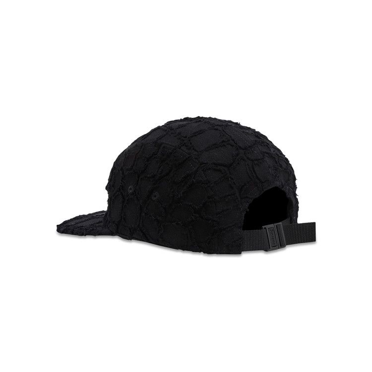 Buy Supreme Frayed Croc Denim Camp Cap 'Black' - SS25H5 BLACK | GOAT