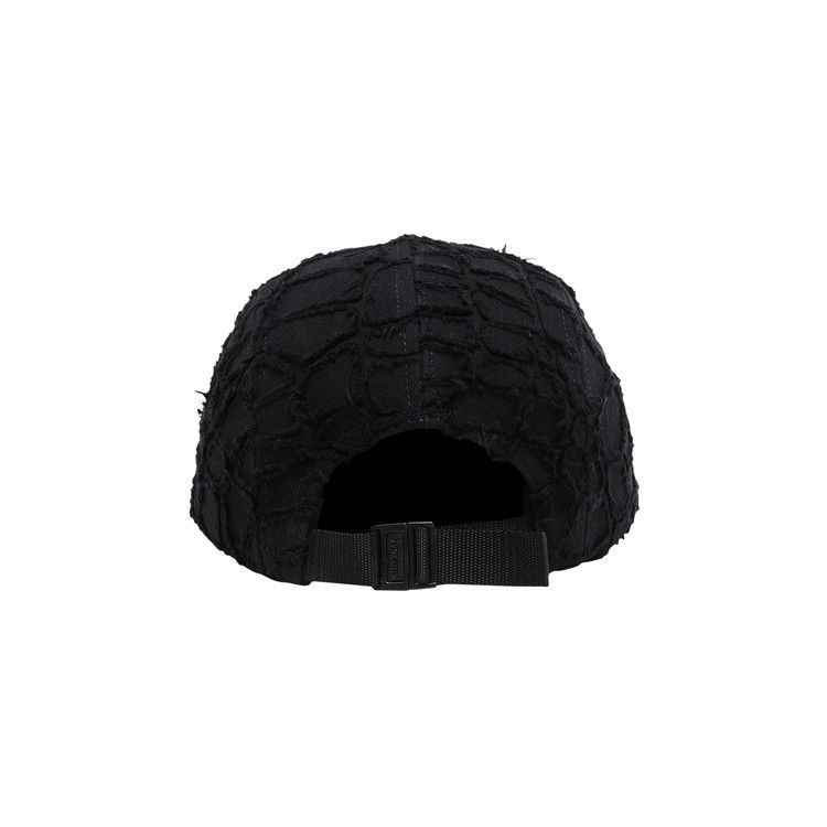 帽子 Frayed Croc Denim Camp Cap Black Supreme Frayed Croc Denim Camp Cap (SS25) - $66