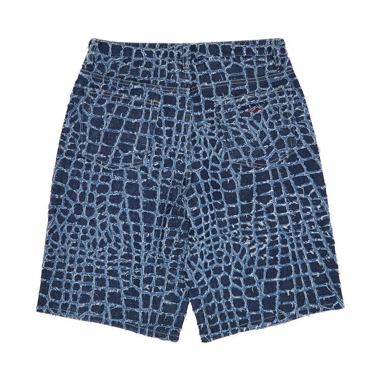 パンツ Supreme Frayed Croc Baggy Denim Short Supreme-Frayed-Croc-Baggy-
