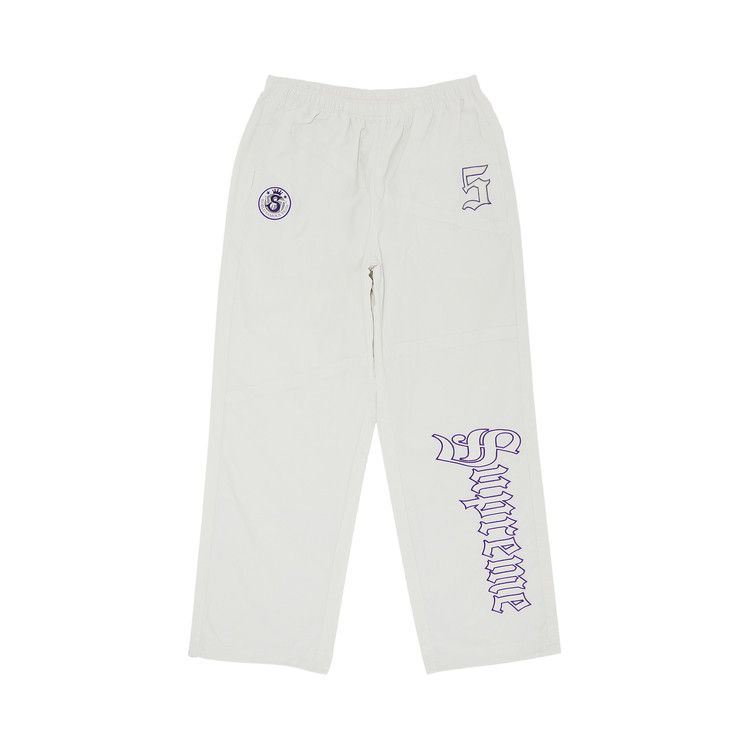 Supreme Old English Track Pant White Price in India | Culture Circle