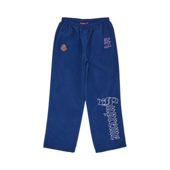 Buy Supreme Old English Track Pant 'Light Navy' - SS25P18 LIGHT