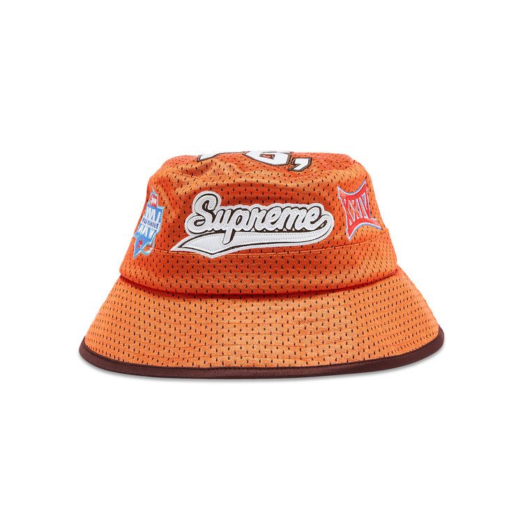 Buy Supreme Playoffs Mesh Crusher 'Orange' - SS25H77 ORANGE | GOAT