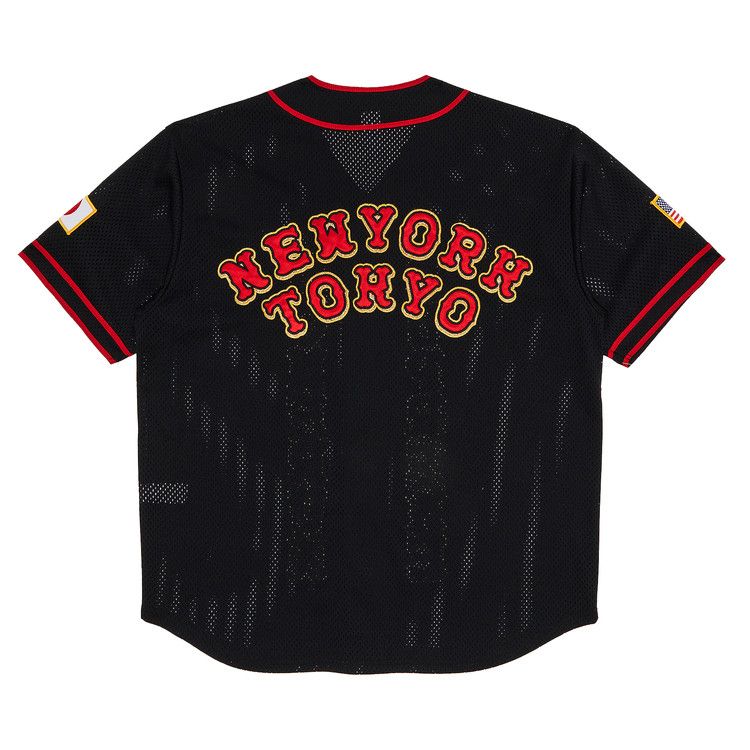SUPREME Corduroy Baseball Jersey 黒 Supreme Corduroy Baseball Jersey Black Men's - SS18 - US