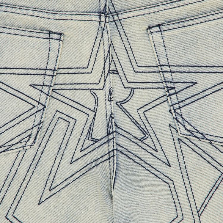 Supreme Stars Topstitch Baggy Jean Dirty パンツ supreme Stars