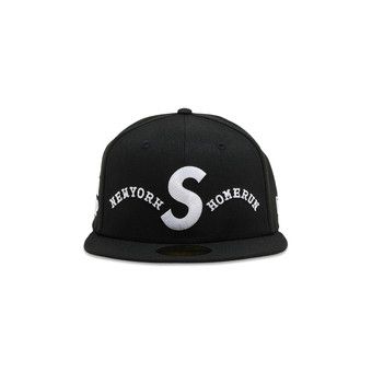 H*R様 Supreme x Homerun SLogo New Era \"St Supreme Homerun S Logo New Era 59Fifty Hat Black - SS25 - US