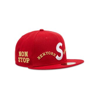 Buy Supreme x Homerun S Logo New Era 'Red' - SS25H119 RED | GOAT
