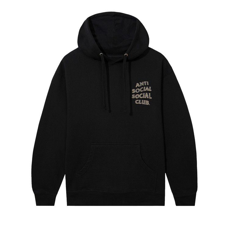 Anti Social Social Club Blurred Lines Mind Games Hoodie 'black'